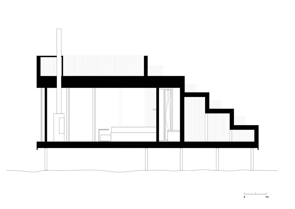 “麦德拉自然别墅”在爱沙尼亚森林中引入了一个微型酒店房间 “麦德拉自然别墅”在爱沙尼亚森林中引入了一个微型酒店房间