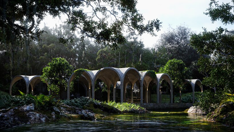 马克·索普用他的四个花园的房子打造了一个风景如画的梦境