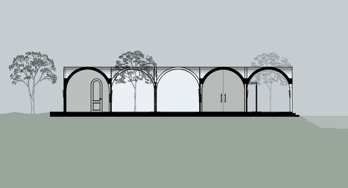 马克·索普用他的四个花园的房子打造了一个风景如画的梦境