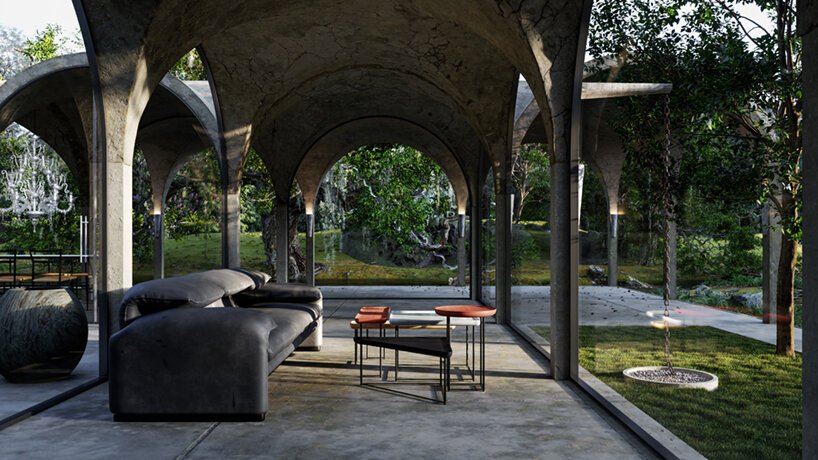 马克·索普用他的四个花园的房子打造了一个风景如画的梦境