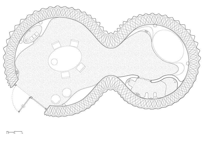 由 mario cucinella 建筑事务所 + WASP 设计的 3D 打印住宅 TECLA 在意大利成型