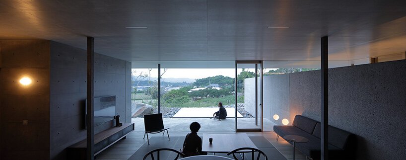 松山建筑师事务所在日本设计了能够抵御台风的岛屿房屋