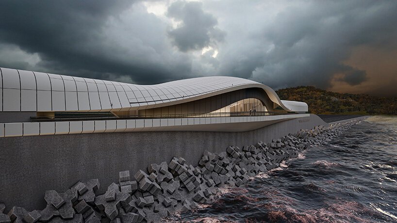 melike altınışık 建筑事务所 (MAA) 将在土耳其河滨建造一个流动的工作空间