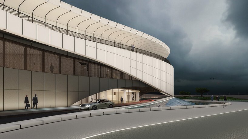 melike altınışık 建筑事务所 (MAA) 将在土耳其河滨建造一个流动的工作空间