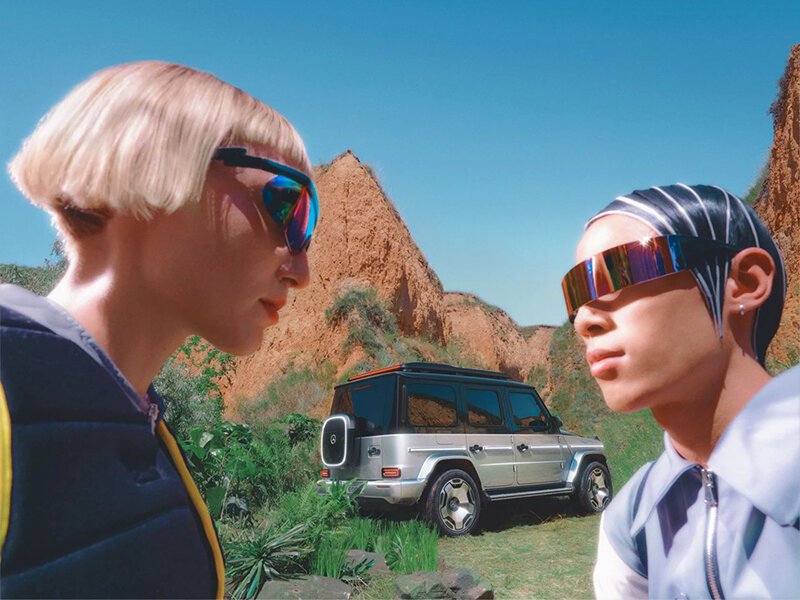 梅赛德斯 - 奔驰推出具有未来主义美学的电动 G 级概念车