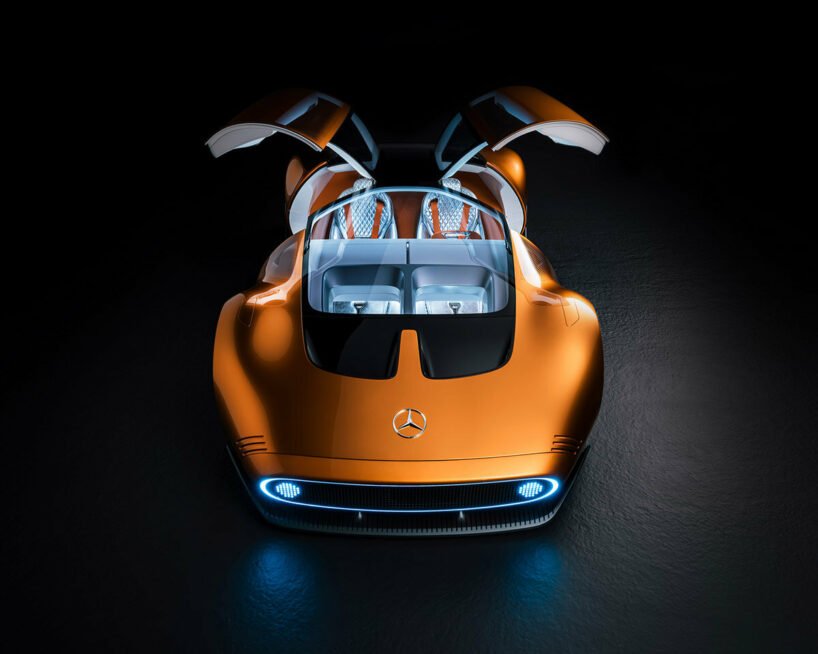 梅赛德斯 - 奔驰“Vision One-11”以 20 世纪 70 年代标志为蓝本，畅想速度的未来