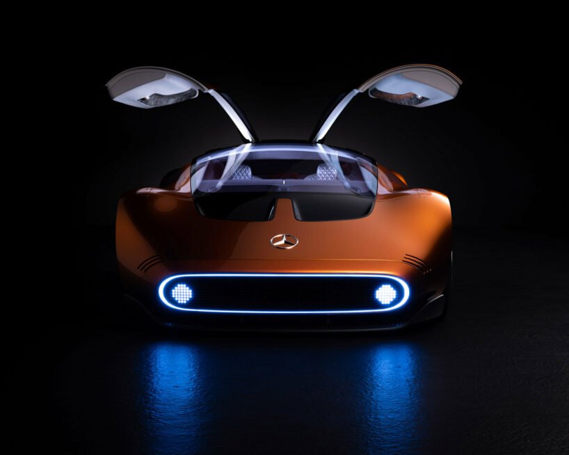 梅赛德斯 - 奔驰“Vision One-11”以 20 世纪 70 年代标志为蓝本，畅想速度的未来