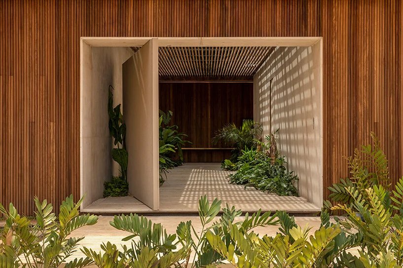 mf+arquitetos 将巴西的 Q04L63 住宅平均划分为共享空间和私人空间