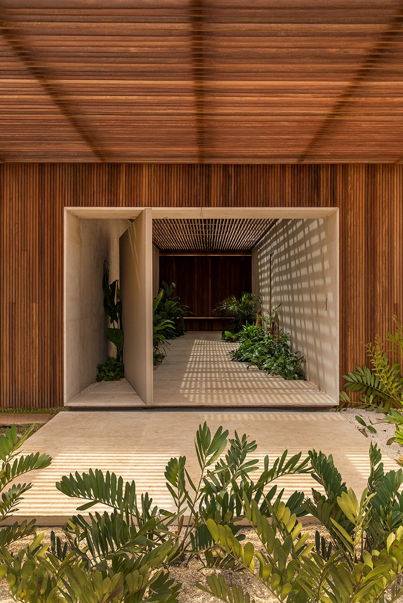 mf+arquitetos 将巴西的 Q04L63 住宅平均划分为共享空间和私人空间