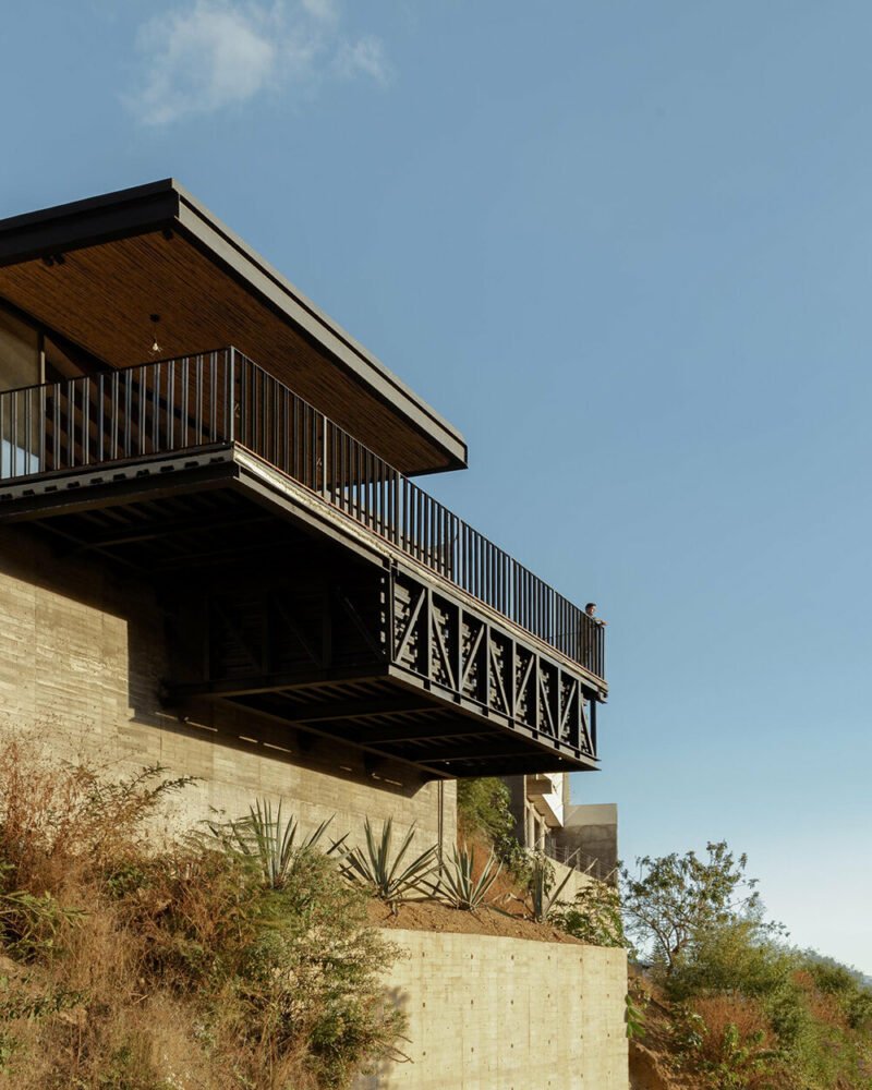 casa laurel 是为墨西哥瓦哈卡州一对退休夫妇设计的休养所