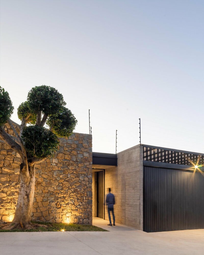 casa laurel 是为墨西哥瓦哈卡州一对退休夫妇设计的休养所