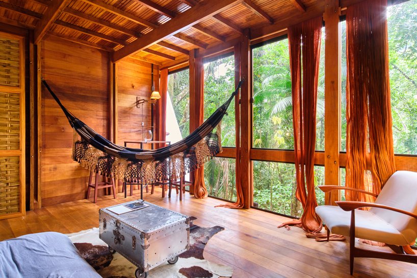 atelier marko brajovic 在巴西帕拉蒂完成了森林风格的“猴屋”