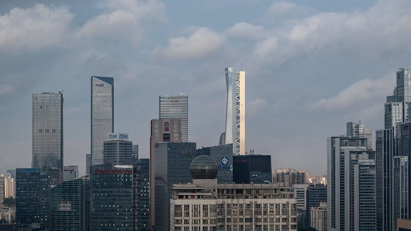 morphosis 以网状独立核心完成深圳超高层汉京中心