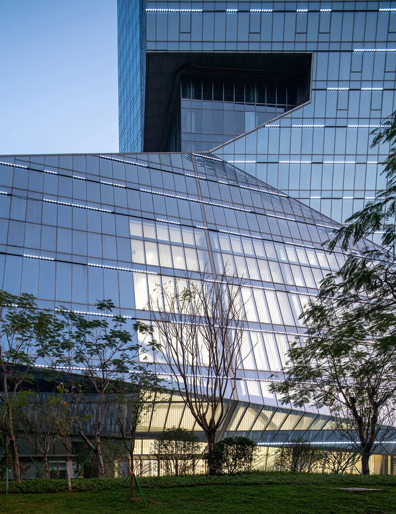 morphosis 以网状独立核心完成深圳超高层汉京中心