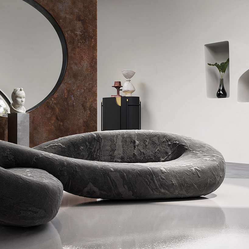 marcantonio 为和谐之环雕刻 natuzzi infinito 沙发 marcantonio 为和谐之环雕刻 natuzzi infinito 沙发
