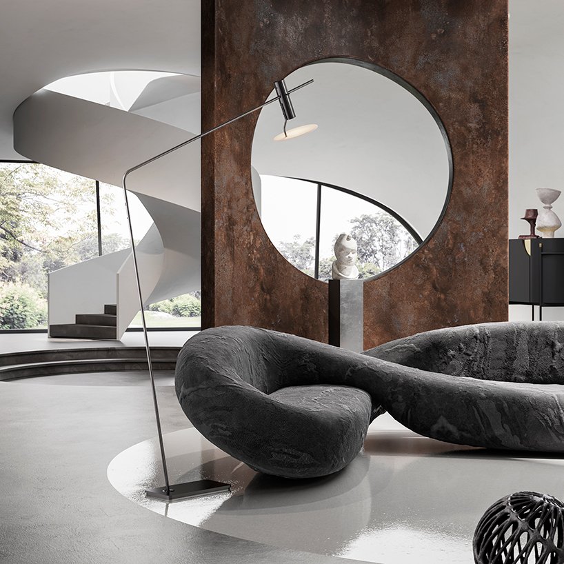 marcantonio 为和谐之环雕刻 natuzzi infinito 沙发 marcantonio 为和谐之环雕刻 natuzzi infinito 沙发