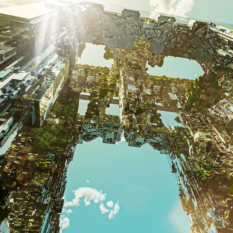 沙特阿拉伯推出 THE LINE 的设计，这是第一个没有汽车的零重力垂直城市