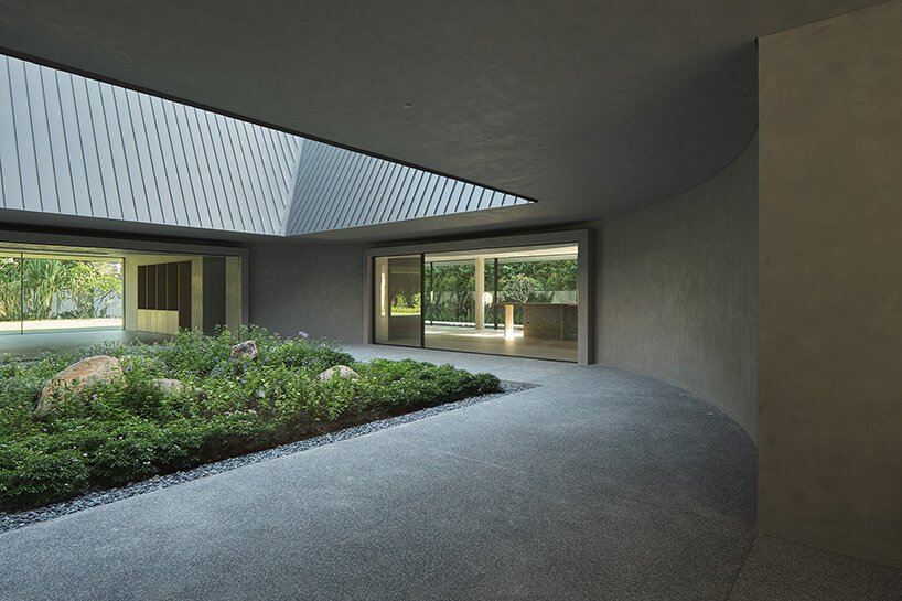 如恩设计的纪念之家是一座被花园包围的四合院 如恩设计的纪念之家是一座被花园包围的四合院