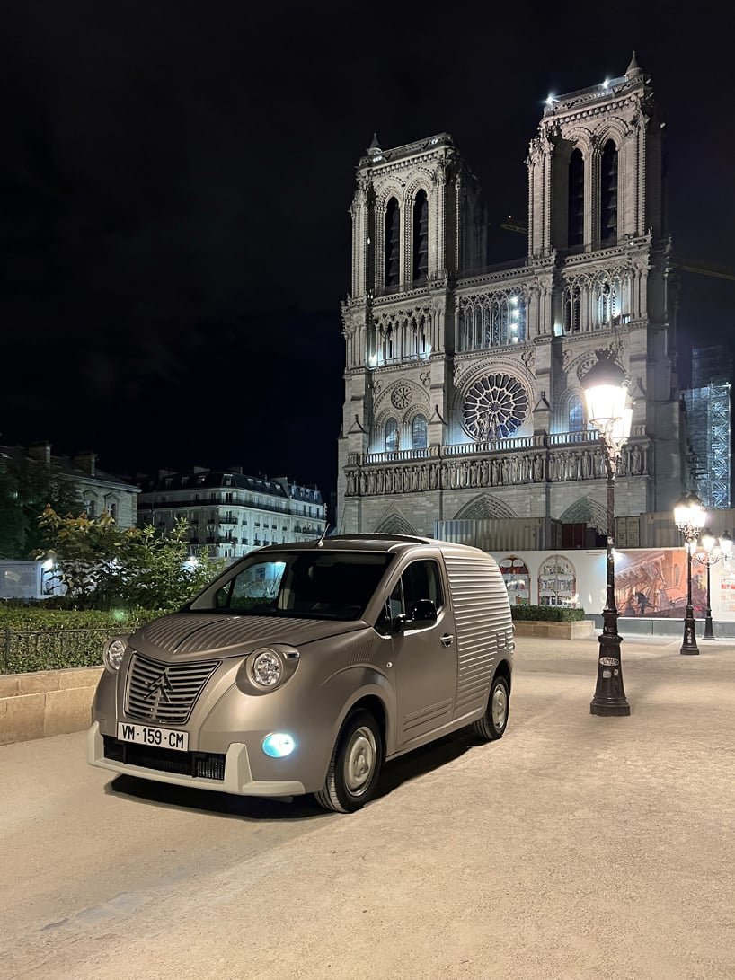 受到 2CV fourgonnette 货车的启发,雪铁龙 berlingo 时光倒流 受到 2CV fourgonnette 货车的启发,雪铁龙 berlingo 时光倒流