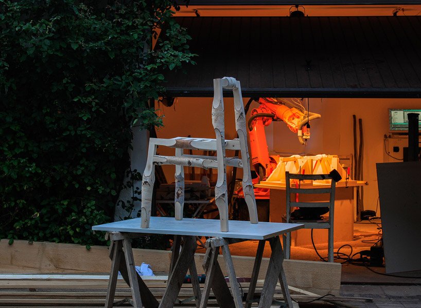 设计师 Matthias gschwendtner 重新利用木材工业的剩余材料