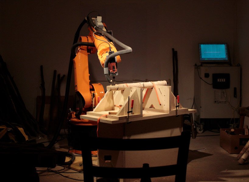 设计师 Matthias gschwendtner 重新利用木材工业的剩余材料