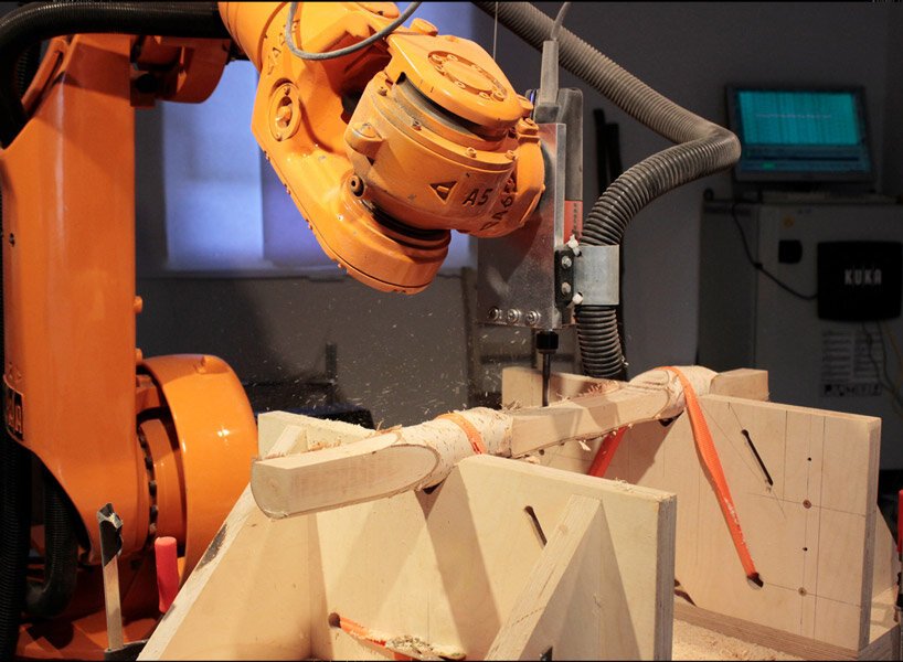 设计师 Matthias gschwendtner 重新利用木材工业的剩余材料