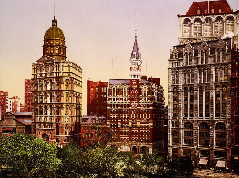 纽约最高建筑的时间表，从木制天文台到世贸中心