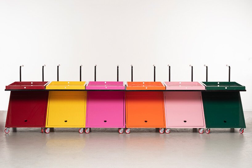 old 的 scarpette + carolino 给米兰的 nilufar depot 带来了乐趣和欢乐