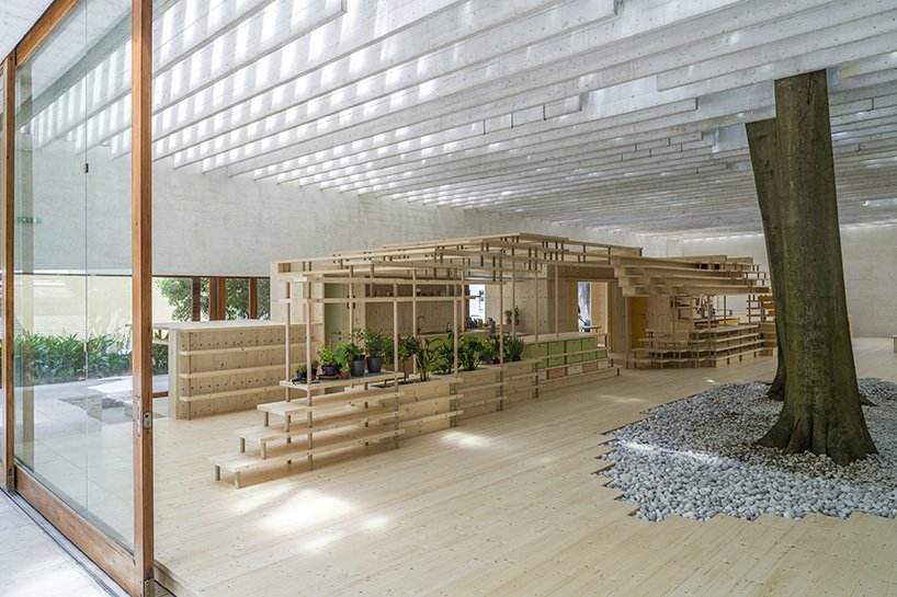 nordic pavilion helen hard interview venice biennale designboom