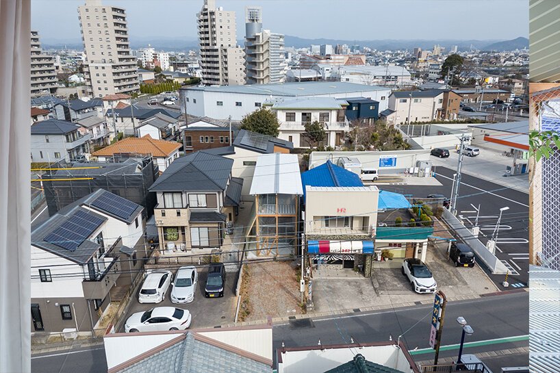 诺里建筑师为丰田最小的房子设计了钢网立面