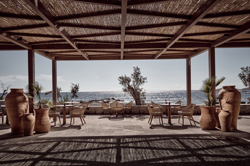 studio lost blends numo ierapetra resort into secluded beach in crete