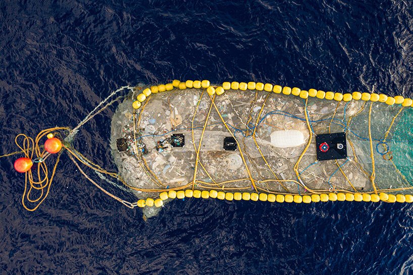 the ocean cleanup tests its massive system 002 to great success