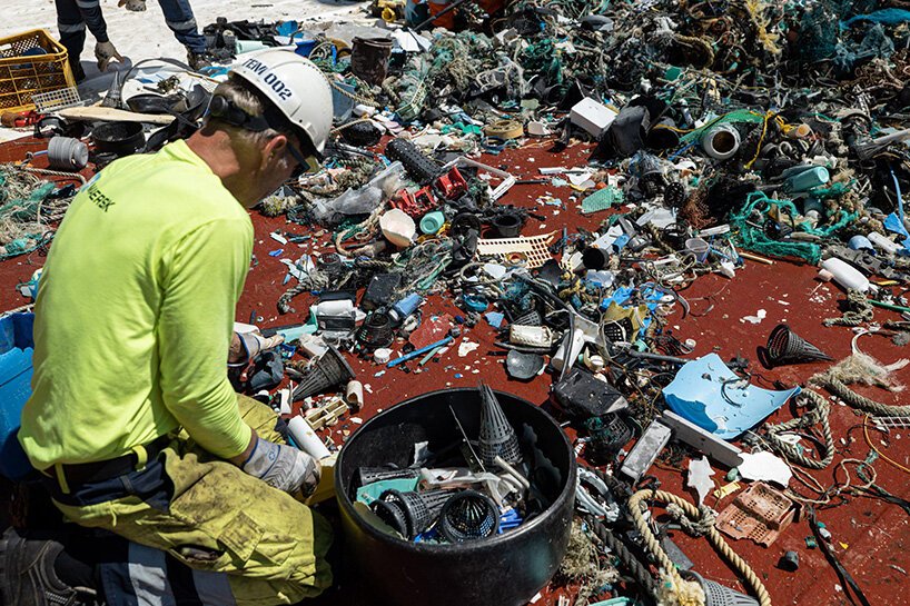 the ocean cleanup tests its massive system 002 to great success