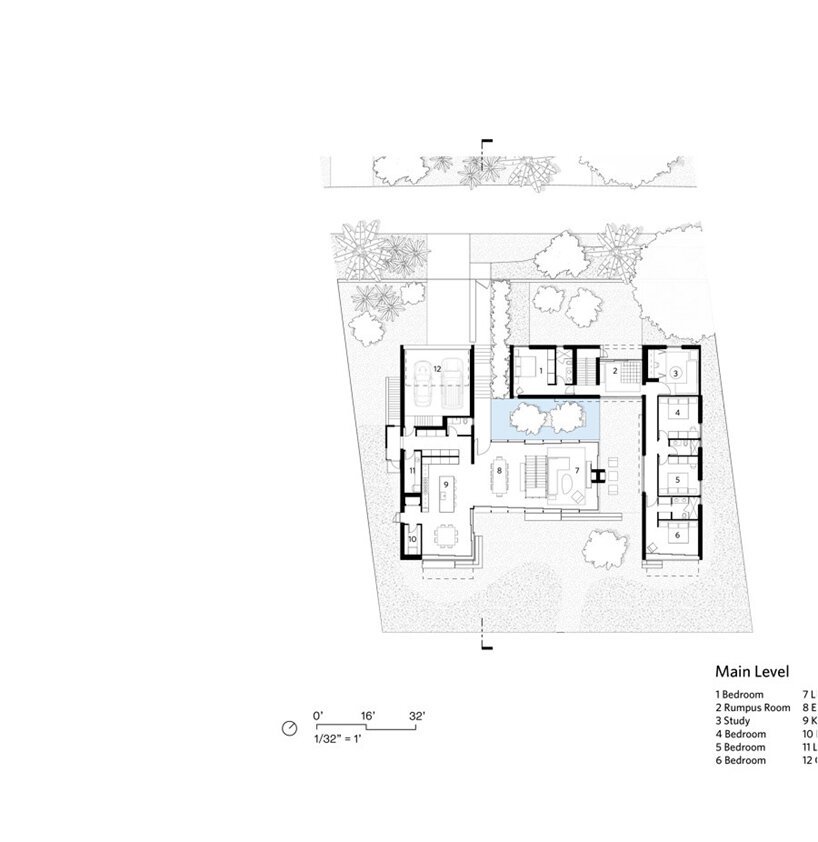 olson kundig bilgola 海滨别墅可以通过折叠百叶窗的正面进行改造