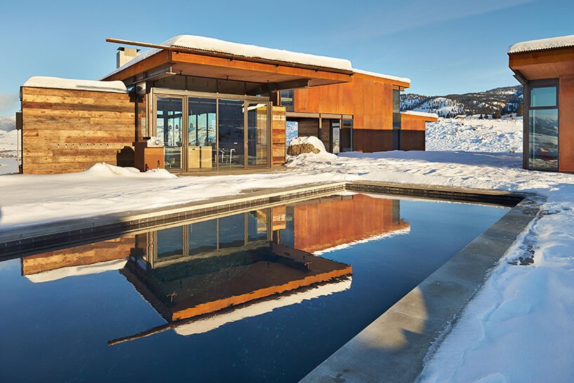 olson kundig 设计了“studhorse”房屋作为山区的现代露营地 olson kundig 设计了“studhorse”房屋作为山区的现代露营地