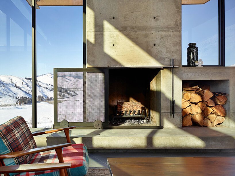 olson kundig 设计了“studhorse”房屋作为山区的现代露营地 olson kundig 设计了“studhorse”房屋作为山区的现代露营地