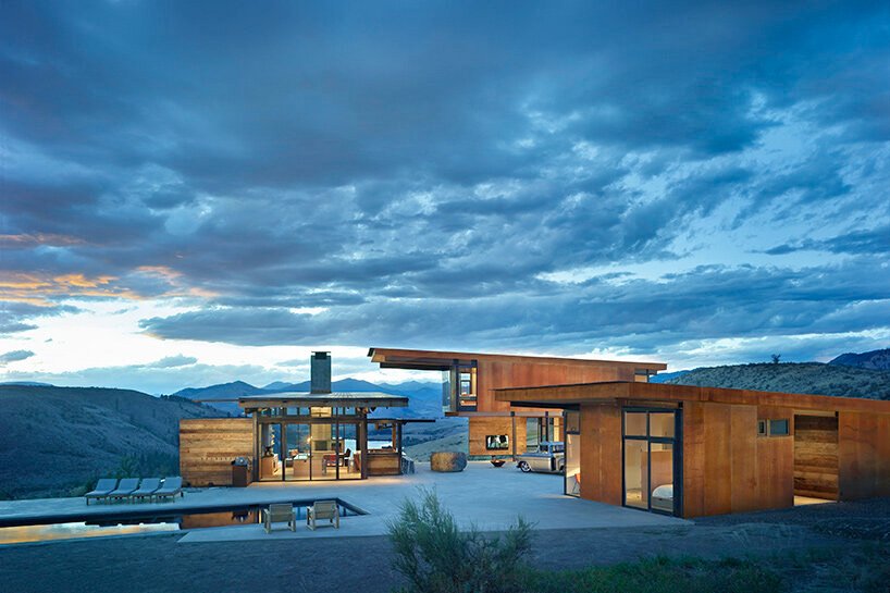 olson kundig 设计了“studhorse”房屋作为山区的现代露营地 olson kundig 设计了“studhorse”房屋作为山区的现代露营地