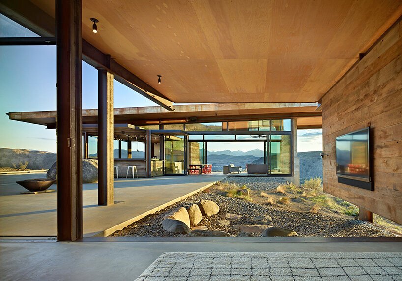 olson kundig 设计了“studhorse”房屋作为山区的现代露营地 olson kundig 设计了“studhorse”房屋作为山区的现代露营地