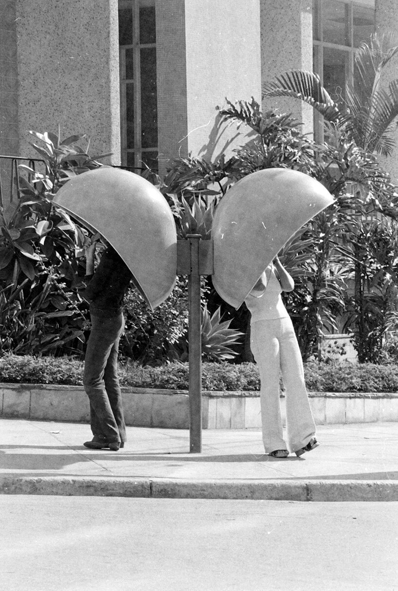 奥雷良 50 周年:由 chu ming Silveira 设计的巴西标志性蛋形电话亭 奥雷良 50 周年:由 chu ming Silveira 设计的巴西标志性蛋形电话亭