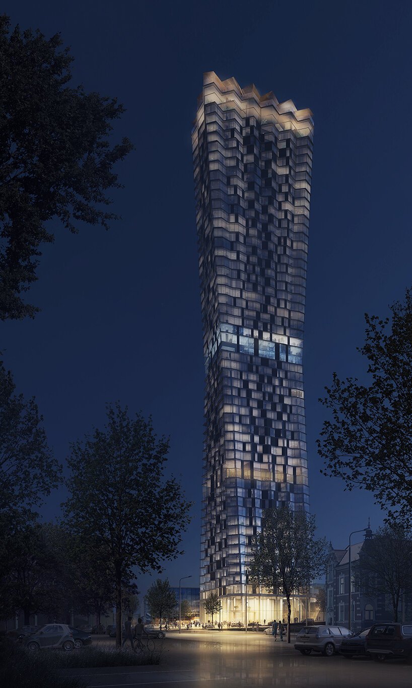 CHYBIK + KRISTOF 揭幕捷克共和国最高的摩天大楼俄斯特拉发塔 CHYBIK + KRISTOF 揭幕捷克共和国最高的摩天大楼俄斯特拉发塔