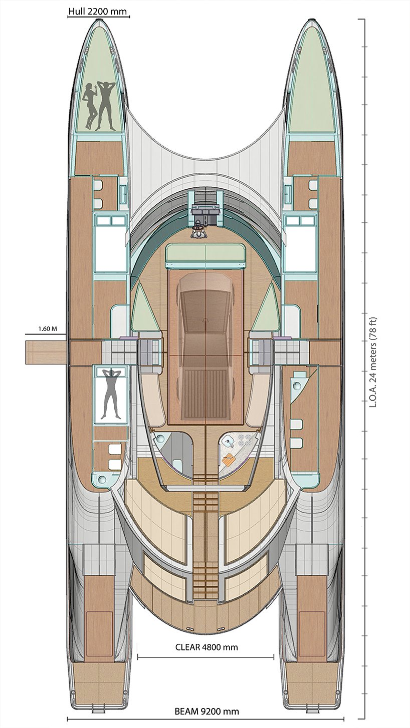 pierpaolo lazzarini 推出“pagurus”,一艘太阳能两栖双体船 pierpaolo lazzarini 推出“pagurus”,一艘太阳能两栖双体船