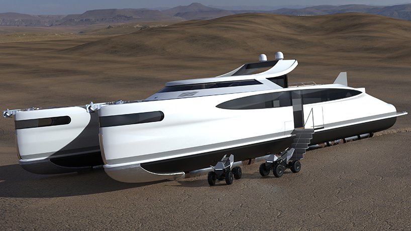 pierpaolo lazzarini 推出“pagurus”,一艘太阳能两栖双体船 pierpaolo lazzarini 推出“pagurus”,一艘太阳能两栖双体船