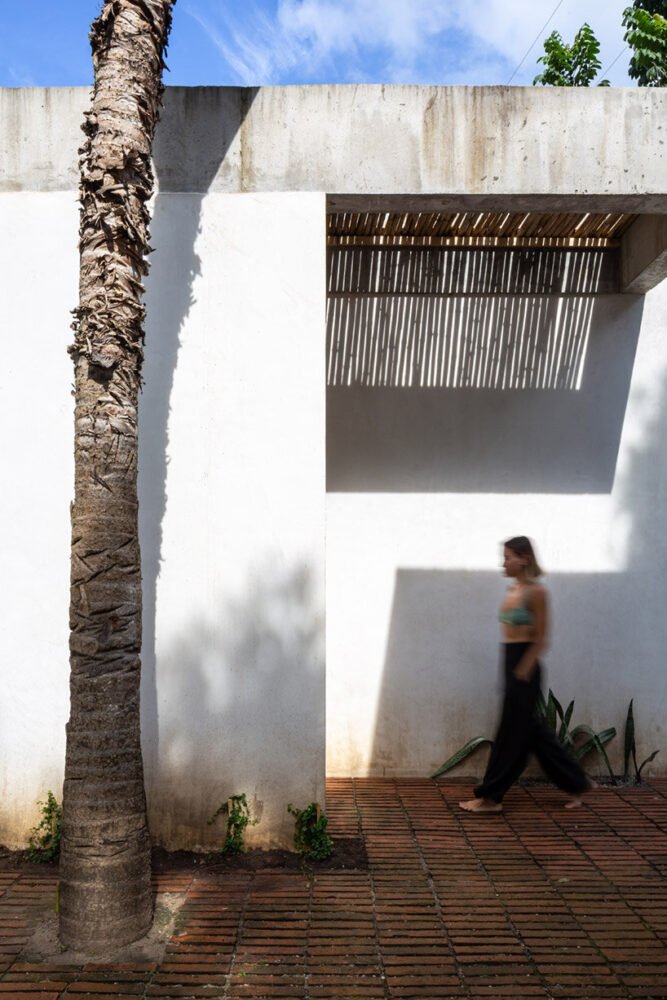 帕尔马将墨西哥废弃的“圣伊格纳西奥”房屋改造成郁郁葱葱的度假胜地