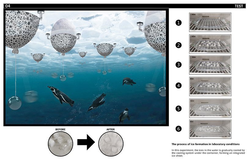 萨贾德·纳维迪构想了一个“企鹅保护系统”来控制极地冰融化