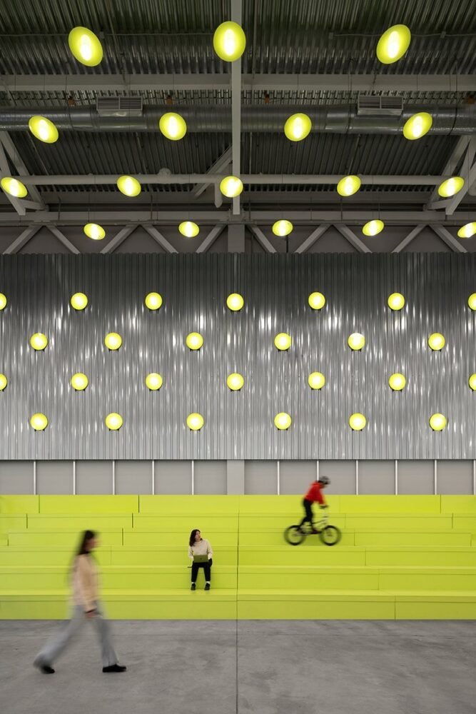 a‘plywood ocean’skatepark completes europe’s biggest extreme park in russia