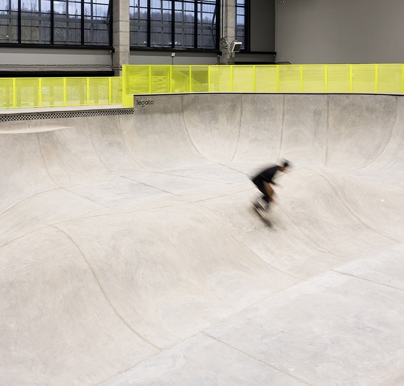 a‘plywood ocean’skatepark completes europe’s biggest extreme park in russia