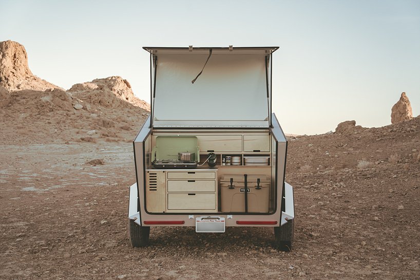 新型 Polydrops P17 拖车可由任何车辆牵引，包括电动汽车和混合动力汽车