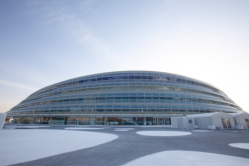 populous 为 2022 年北京冬奥会揭幕其发光的“冰丝带”体育场 populous 为 2022 年北京冬奥会揭幕其发光的“冰丝带”体育场