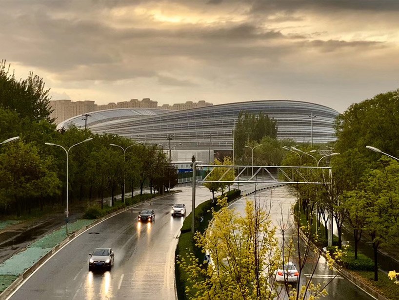 populous 为 2022 年北京冬奥会揭幕其发光的“冰丝带”体育场 populous 为 2022 年北京冬奥会揭幕其发光的“冰丝带”体育场