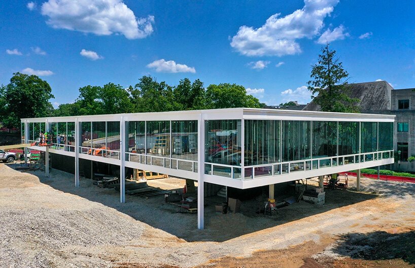 重新发现的密斯凡德罗设计正在印第安纳州建造